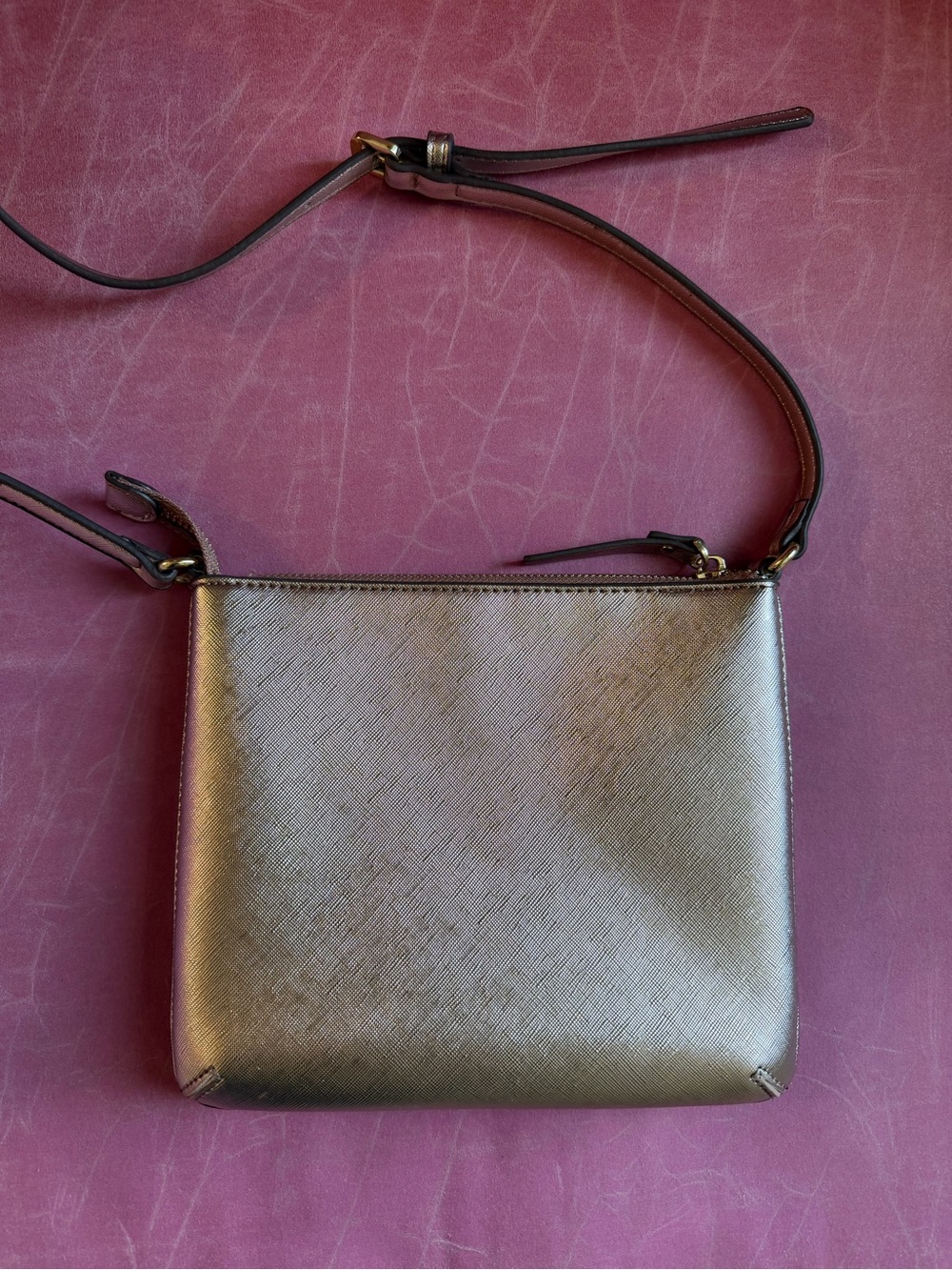 Kate Spade New York - Cedar Street Tenley Metallic Gold crossbody - Picture 3 of 7